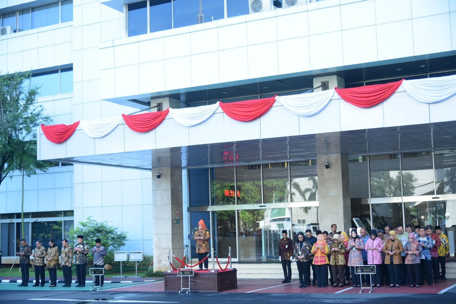 HUT ke-80 DPR RI, Inspektur Upacara Ingatkan Pegawai Parlemen Jaga Kondusivitas dan Produktivitas