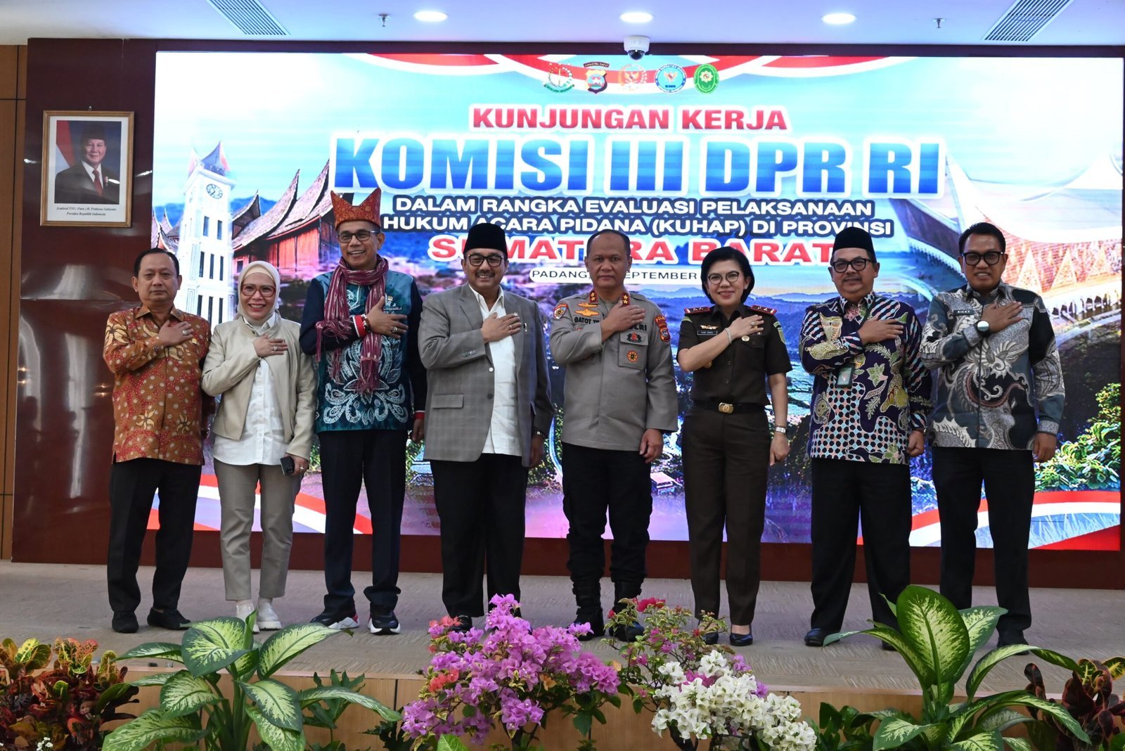 Pengelolaan Kekayaan Alam dan Pembaruan KUHAP Jadi Sorotan Komisi III di Sumatera Barat